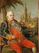 Portrait of French Admiral Pompeo Batoni